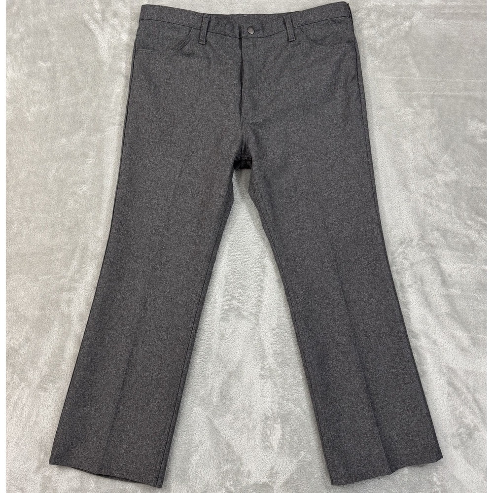 Wrangler Pants Mens‎ 40x31 Gray Wrancher Dress Jean 82HG Cowboy Western Bootcut